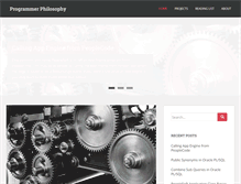 Tablet Screenshot of programmerphilosophy.com